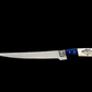 Stainless Steel Damascus fillet knife Bone Handled with Tuna