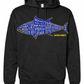 Tuna Cuts Fishing Hoodie